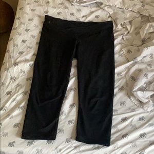 Fabletics black leggings size 8